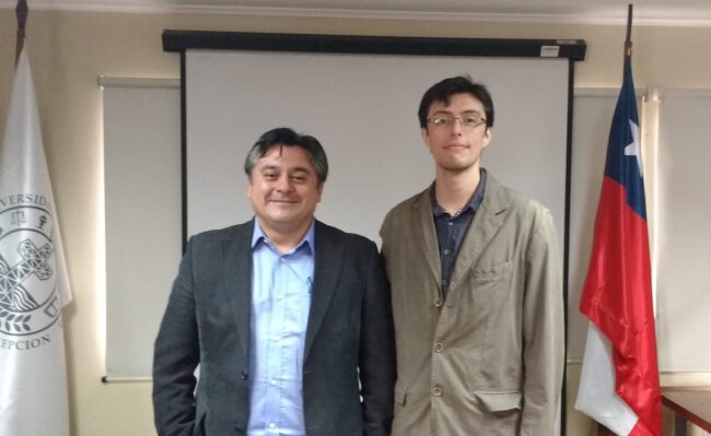Daniel defiende tesis de magister